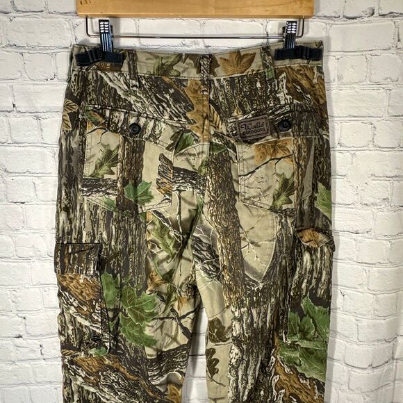 Vintage Wall’s Outdoor Camo Pants Men's 34-36 Real Tree Hunting Hiking Outdoors - Picture 9 of 14